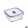 Boîte à lunch hermétique Luminarc Pure Box Active 760 ml Bicolore verre 