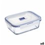 Boîte à lunch hermétique Luminarc Pure Box Active 19 x 13 cm 1,22 L Bico