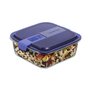 Boîte à lunch hermétique Luminarc Easy Box Bleu verre (6 Unités) (1,22 L