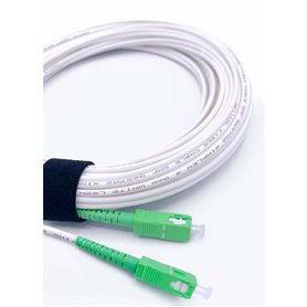 Câble à fibre optique Grande vitesse Blanc (Reconditionné B)