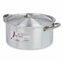 Casserole avec Couvercle Argenté Aluminium 5 L (10 Unités)