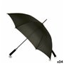 Parapluie Noir Polyester 100 x 100 x 85 cm (24 Unités)