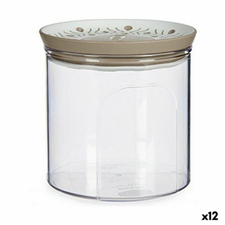 Boîte Stefanplast Tosca Hermétique Beige Plastique 700 ml 11,7 x 11 x 11