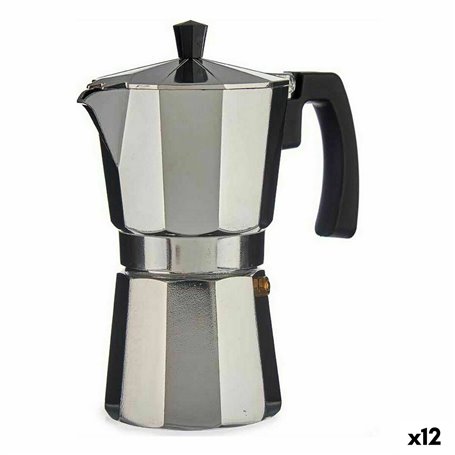 Cafetière Italienne Aluminium 450 ml (12 Unités)