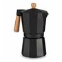 Cafetière Italienne Bois Aluminium 450 ml (12 Unités)