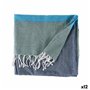 Foulard multi-usages 160 x 200 cm Bleu (12 Unités)