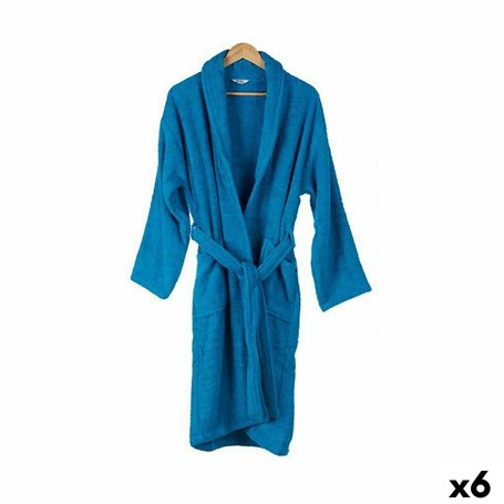 Peignoir de bain M/L Bleu (6 Unités)