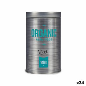 Boîte Organic Riz Gris Fer blanc 10,4 x 18,2 x 10,4 cm (24 Unités)
