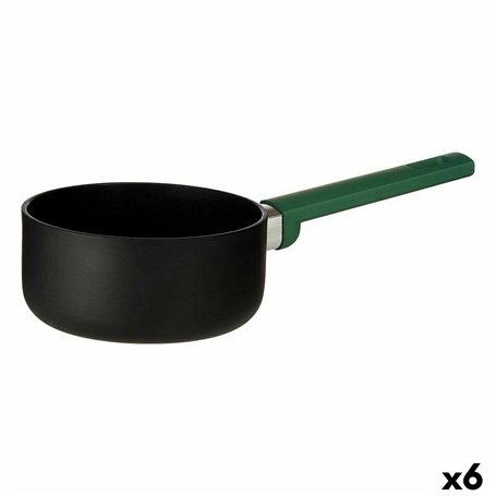 Casserole Ø 16 cm Noir Vert 1,3 L (6 Unités)