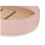 Porte-savon Rose Résine Bambou 12,5 x 2,5 x 8,5 cm (6 Unités)