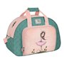 Sac de sport Santoro Swan lake Gris Rose 48 x 33 x 21 cm