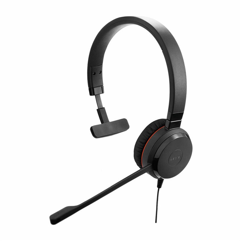 Jabra Evolve 20SE UC Mono Casque Avec fil Arceau Bureau/Centre d'appels USB Type-A Bluetooth Noir