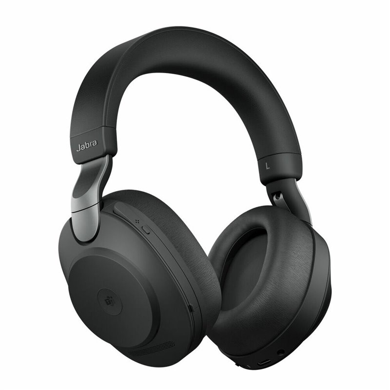 Jabra Evolve2 85, MS Stereo Casque Avec fil &sans fil Arceau Bureau/Centre d'appels USB Type-C Bluetooth Noir