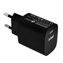 Chargeur mural LEOTEC PD 20 W Noir Multicouleur