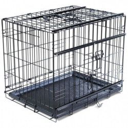 VADIGRAN Cage métallique pliable Premium - 61 x 46 x 53 cm - 149,99 €