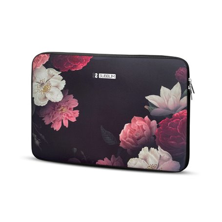 Housse d'ordinateur portable Subblim Flowers Multicouleur