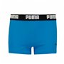 Boxer de Bain pour Enfants Puma Swim Logo Bleu