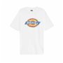 T shirt à manches courtes Dickies Icon Logo Blanc Unisexe