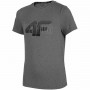 T-shirt à manches courtes enfant 4F JTSMF001  Gris