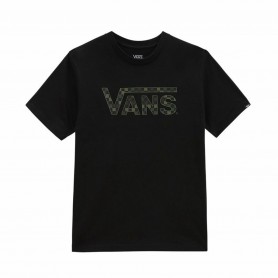 T-shirt à manches courtes enfant Vans Checkered Vans-B Noir