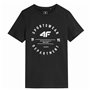 T-shirt à manches courtes enfant 4F M294 Deep Noir