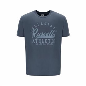 T shirt à manches courtes Russell Athletic Amt A30211 Bleu foncé Homme