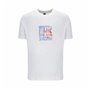 T shirt à manches courtes Russell Athletic Emt E36201 Blanc Homme