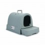 Bac à litière pour chats Curver Gris 51 x 38,5 x 39,5 cm
