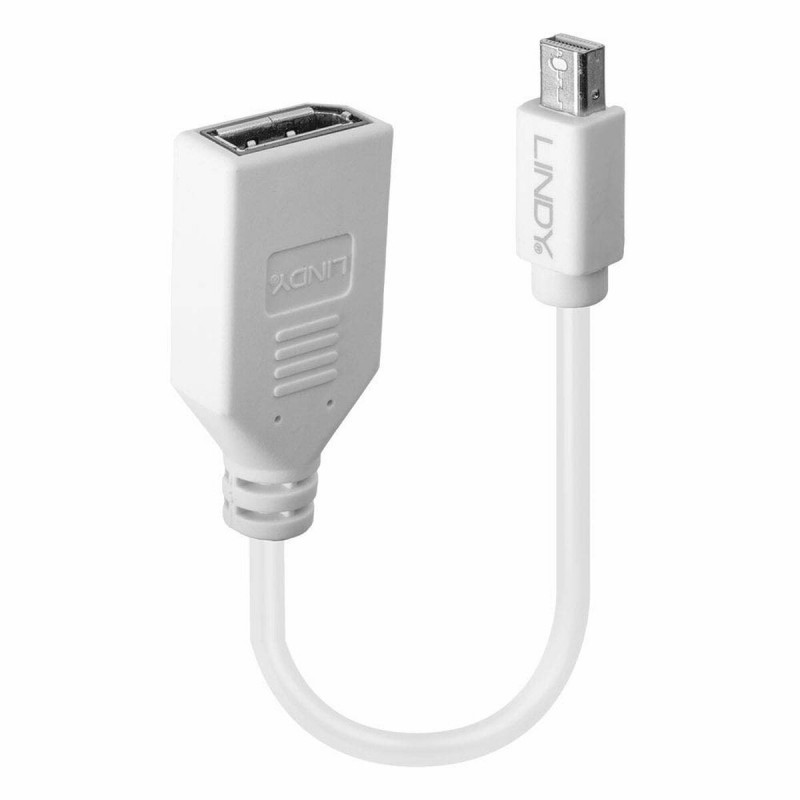 Image secondaire de Lindy 41021 câble DisplayPort 0,15 m Mini DisplayPort Blanc