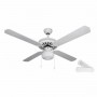 Ventilateur de Plafond avec Lumière Orbegozo CL08132B Blanc 60 W Ø 132 c