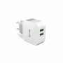 Chargeur mural 2 en 1 Celly 17 W Blanc