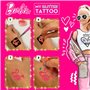 Tatouages Temporaires Barbie My Glitter Tattoo Paillettes 20 Pièces