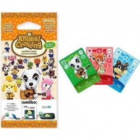 Animal Crossing - Cartes Amiibo - Série 2 (paquet de 3 cartes dont 1 spéciale)