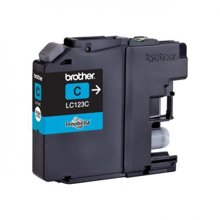 BROTHER Cartouche LC-123 - Cyan 24,99 €