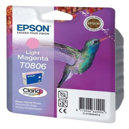 Epson T0806 Colibri Cartouche d'encre Magenta clair 22,99 €