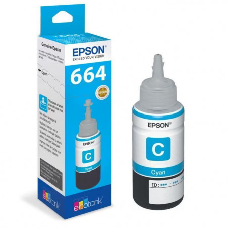 Bouteille d'encre Epson Ecotank T6642 - 70ml Cyan 23,99 €