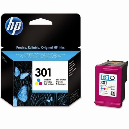 HP 301 Cartouche d'encre Trois couleurs (Cyan, Magenta, Jaun 34,99 €