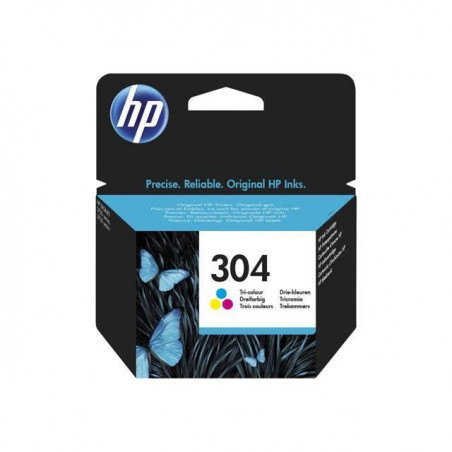 HP Cartouche d'encre 304 - Trois couleur : Jaune, Magenta, C 24,99 €