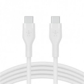 Belkin Câble USB-C vers USB-C Boost Charge Flex 1 m Blanc - CAB009BT1MWH