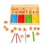 Bâton de Calcul Calculer Mathématique en Bois Jouet Educatif Cadeau Enfant