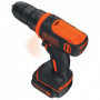 BLACK & DECKER Visseuse sans fil avec 2 batteries 99,99 €