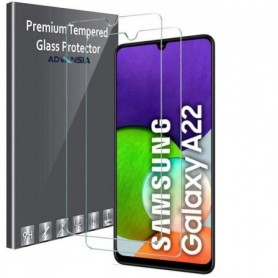 Advansia verre trempé pour Samsung Galaxy A22 4G [X2]