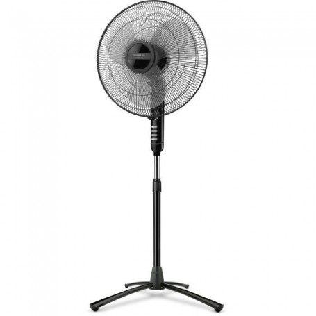 Ventilateur sur Pied Taurus BERGEN 16C 45W (Ø 40 cm) Noir Noir/Gris Negro