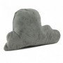 Coussin forme nuage gris extra doux 27x44cm 27 x 44 cm Gris