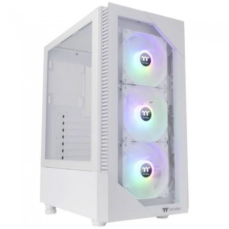 Boîtier ATX semi-tour THERMALTAKE CA-1X3-00M6WN-00 Blanc