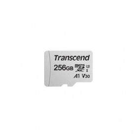 TRANSCEND Carte microSD avec adaptateur 256GB UHS-I U3 A1