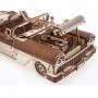 Maquette en bois voiture : Cabriolet VM-05, modèle mécanique aille Unique
