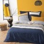 douceur d'intérieur parure de lit en Coton - Rayures - 260 x 240 cm