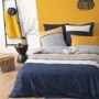douceur d'intérieur parure de lit en Coton - Rayures - 240 x 220 cm