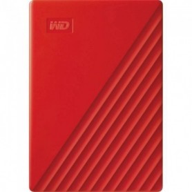 WD - Disque dur Externe - My Passport - 2To - USB 3.2 - Rouge